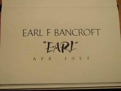 Earl F. Bancroft