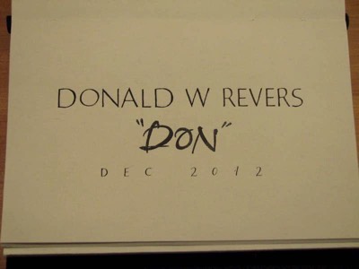 Donald W. Revers