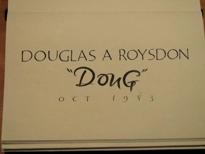 Douglas A, Roysdon
