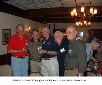 Bob Reed, Denis O'Donoghue, Bob Jones, Dave Groark, Tom Curtis.